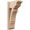 Ekena Millwork 7 1/2-in W x 12-in D x 24-in H Balboa Trad Rough Cedar Woodgrain TimberThane Outlooker, Primed Tan OUTUR075X12X24BOA04RCPR - alternate 1
